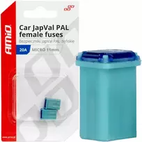 Japval PAL automobilio saugikliai, moteriški, 2 vnt., 20A, amio-03458
