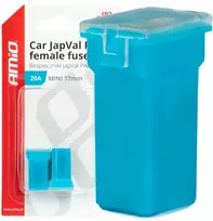 Japval PAL automobilio saugikliai, moteriški, 2 vnt., 20A, amio-03443