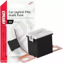 Japval PAL vyriškas automobilio saugiklis 48 mm 80 A amio-03423