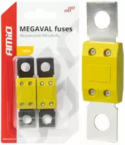 „Megaval MTA“ automobilio saugikliai, 2 vnt., 100 A, amio-03463