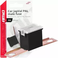 Japval PAL vyriškas automobilio saugiklis 62 mm 80 A amio-03432
