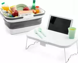 InnovaGoods InnovaGoods sulankstomas pikniko krepšys su dangčiu-staliuku