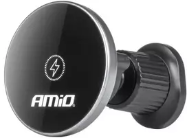 Magnetinis telefono laikiklis su belaidžiu įkrovikliu 15W My Mag AMIO-03773