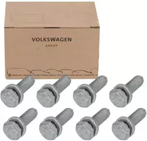 VAG Hexagon bolt M10x32 Variklio nešėjas AUDI A3 SEAT CORDOBA Originalus N90758902