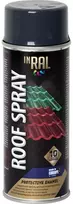 Aerozoliniai dažai stogo dangai INRAL ROOF grafito pilka RAL7024 blzigūs 400 ml.