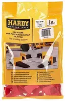 Plytelių išlyginimo sistema Hardy segtukai 2 mm. 100 vnt.
