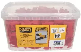 Plytelių išlyginimo sistema Hardy segtukai 2 mm. 400 vnt.