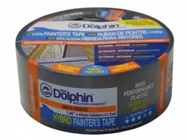 Blue Mėlyna Plastikinė lipni juosta Mėlyna DOLPHINS TAPES HYBRID 48 mm x 41 m.