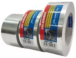 Blue Mėlyna Lipnioji Aliuminio Folijos Juosta Mėlynas DOLPHIN TAPES 48 mm x 50 m.