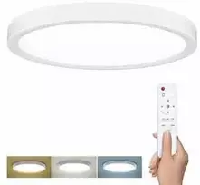 „Solight WO8019“ LED šviestuvas su nuotolinio valdymo pultu „Estela Baltas“