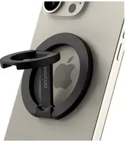 Ring stand Araree A-Ring MagSafe GripTok juoda