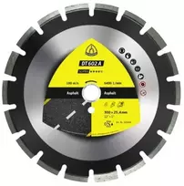 Deimantinis pjovimo diskas asfaltui KLINGSPOR DT 602 A Supra 300mm