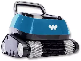 Baseino valymo robotas AZURO WARRIOR 2 - filtro vandens tūris 14m3/h; valymo ciklas 2 valandos, valo dugną ir sieneles