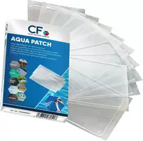 Cf Group AQUA PATCH - baseino remonto pleistrai (5 vnt. skaidrūs, 5 vnt. juodi)