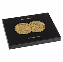 Dėžutė 30 x 1 oz auksinėms Krugerrand monetoms su kapsulėmis