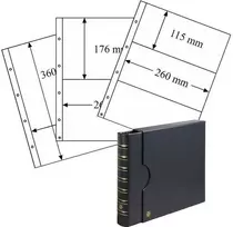 Folio įmautės (Vokietija) (2-jų kišenėlių įmautė (2C))