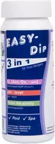Vandens testavimo juostelės Easy-Dip 3 in 1, PH/O2/Šarmingumui tirti