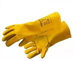 Hogert KANDEL MIG MAG leather welding pirštinės yellow 10
