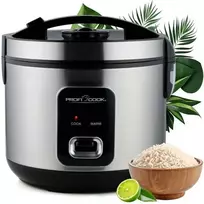 Profi Cook ProfiCook PC-RK 1285 rice cooker Juodas, Sidabrinis