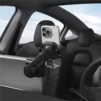 Spigen Tesla TapLock universalus automobilinis laikiklis, juodas - ekranas