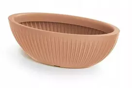 Prosperplast LATIA OVALI VAZONAS - TERAKOTA