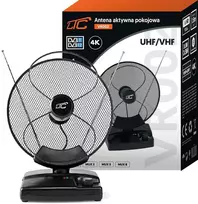 LTC AKTYVI VIDAUS TV ANTENA ANTŽEMINEI TELEVIZIJAI FHD 4K LTE DVB-T2 MUX8