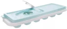Ledo kubelių padėklas silikoninis ledo padėklas su dangteliu 12 ledo kubelių