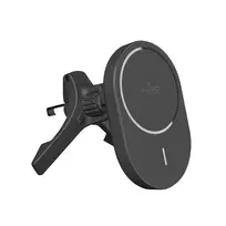 Puro Car Holder with Qi2 Charger, MagSafe Compatible - juodos spalvos