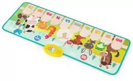 Promotions Vaikiškas muzikinis gyvūnėlių ūkio kilimėlis, 95x36 cm