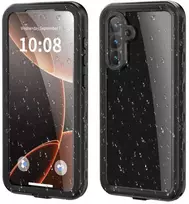 Beeasy SHELLBOX A56 vandeniui atsparus dėklas, skirtas SAMSUNG A56 Juodas