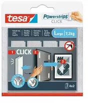 LIPNIOS TVIRTINIMO JUOSTELĖS POWERSTRIPS-CLICK/LARGE TESA
