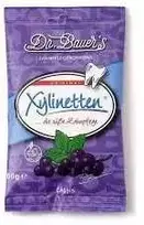 Drbauer S Dr.Bauer‘s ksilitolio pastilės juodųjų serbentų skonio, 30 vnt.