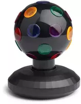 LIGHT - UP - Disco Ball Juodas 13cm (MCDC007)