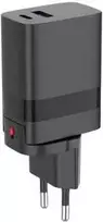 Speedlink - Kelioninis įkroviklis USB-A ir USB-C 15W, skirtas JAV-JK-ES, juodas