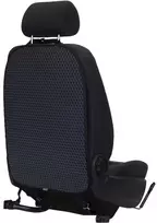 Automobilio sėdynės atlošo apsauga nuo vaikų EVAtech 68x46 cm - pilka / juodi kraštai