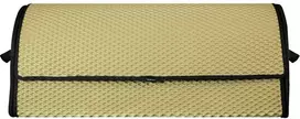 Bagažinės daiktadėžė EVAtech PRO L 32x75x30 cm - smėlio / juodi kraštai