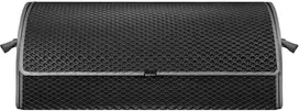 Bagažinės daiktadėžė EVAtech PRO L 32x75x30 cm - juoda / pilki kraštai