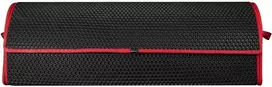 Bagažinės daiktadėžė EVAtech PRO XL 32x100x30 cm - juoda / raudoni kraštai