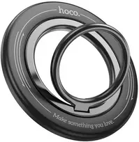 HOCO magnetinis mobiliojo telefono žiedo laikiklis GH3 juodas
