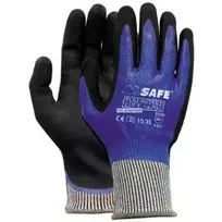 Pjūviams atsparios (5/D lygis) apsauginės pirštinės M-Safe Full-Nitrile Cut, 14-705, nailonas/lycra/HPPE/stiklo pluoštas, pilna nitrilo danga, dydis 11/XXL
