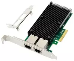 MicroConnect tinklo plokštė PCIe x4 X550-T2 dviguba-10GbE