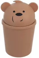 Mini vonios šiukšliadėžė, staliukas, meškiukas, 1,5 l