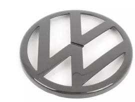 VAG VW ženklas Golf 4 IV juodos spalvos priekinės grotelės priekinė emblema su logotipu 1J0853601A041 originali