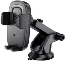 Belaidis automobilio telefono laikiklis Hoco 15W prietaisų skydelio HW32 juodas