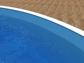 Blue „Ibiza Mėlyna“ įdėklas baseinui (aukštis 1,35 m, plotis 3,2 x 6 m, storis 0,8 mm)
