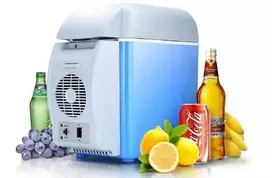 Automobilinis šaldytuvas Maisto Šaldytuvas - Vėsintuvas Happy people, 7.5L + NEMOKAMAI nešimo diržas