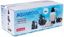 450 g „Aquawool“ (atitinka 17 kg filtravimo smėlio)