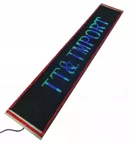 LED ekranas, spalvotas, automobiliui, Melex, Bluetooth, USB, projektas XXXL