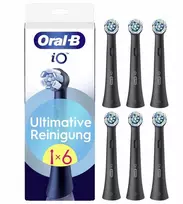 Końcówka Oral-B iO Ultimate Clean Juodas XL Pack 6 vnt.