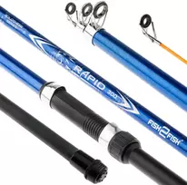 Teleskopinė Meškerė Fish2Fish Rapid Short Mėlyna, Ilgis 1,8 m, Testas 10-40g